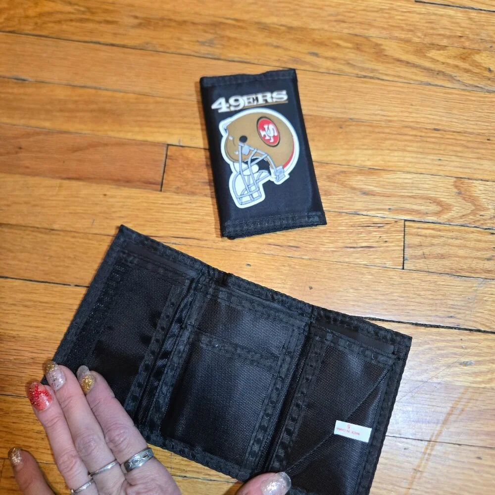 NFL San Francisco 49ers RETRO THROWBACK Oldschool Tri-Fold Wallet